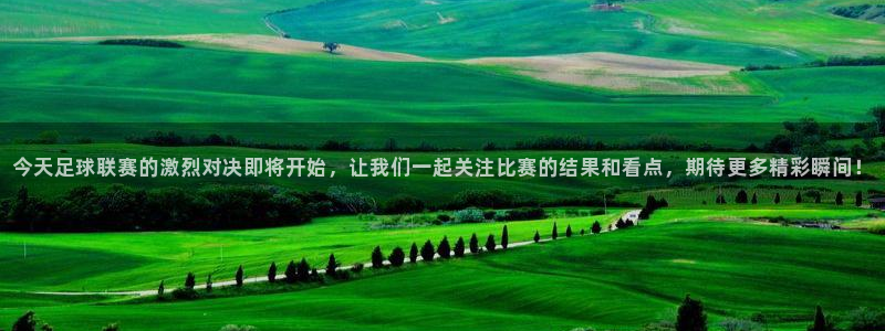 今天足球联赛的激烈对决即将开始，让我们一起关注比赛的结果和看